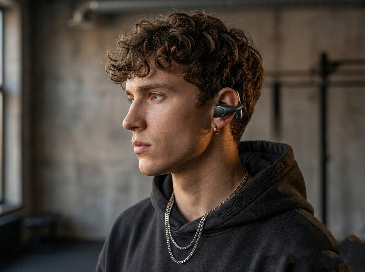 Ctrl8 X33 Open-Ear Bluetooth Headphones with Clip-On Design-UQ