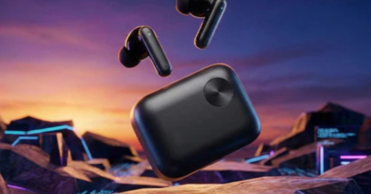 1. CTRL8 earbuds in a work setting