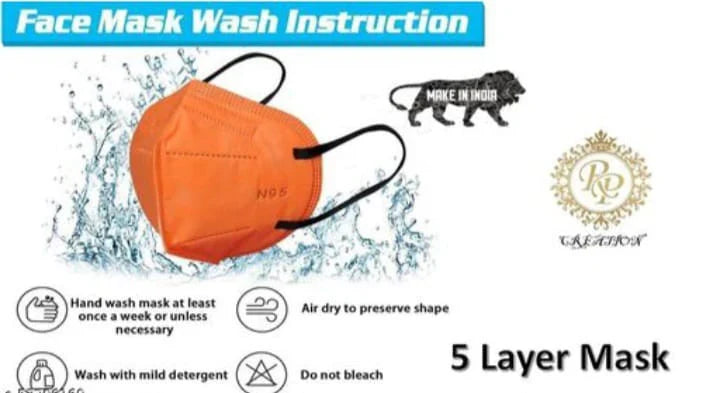 Set of 2 N95 Masks- Anti Pollution| Washable-UP