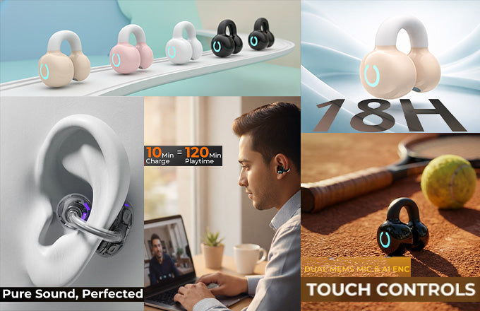 Bone Conduction Single Ear Clip-Jio Offer