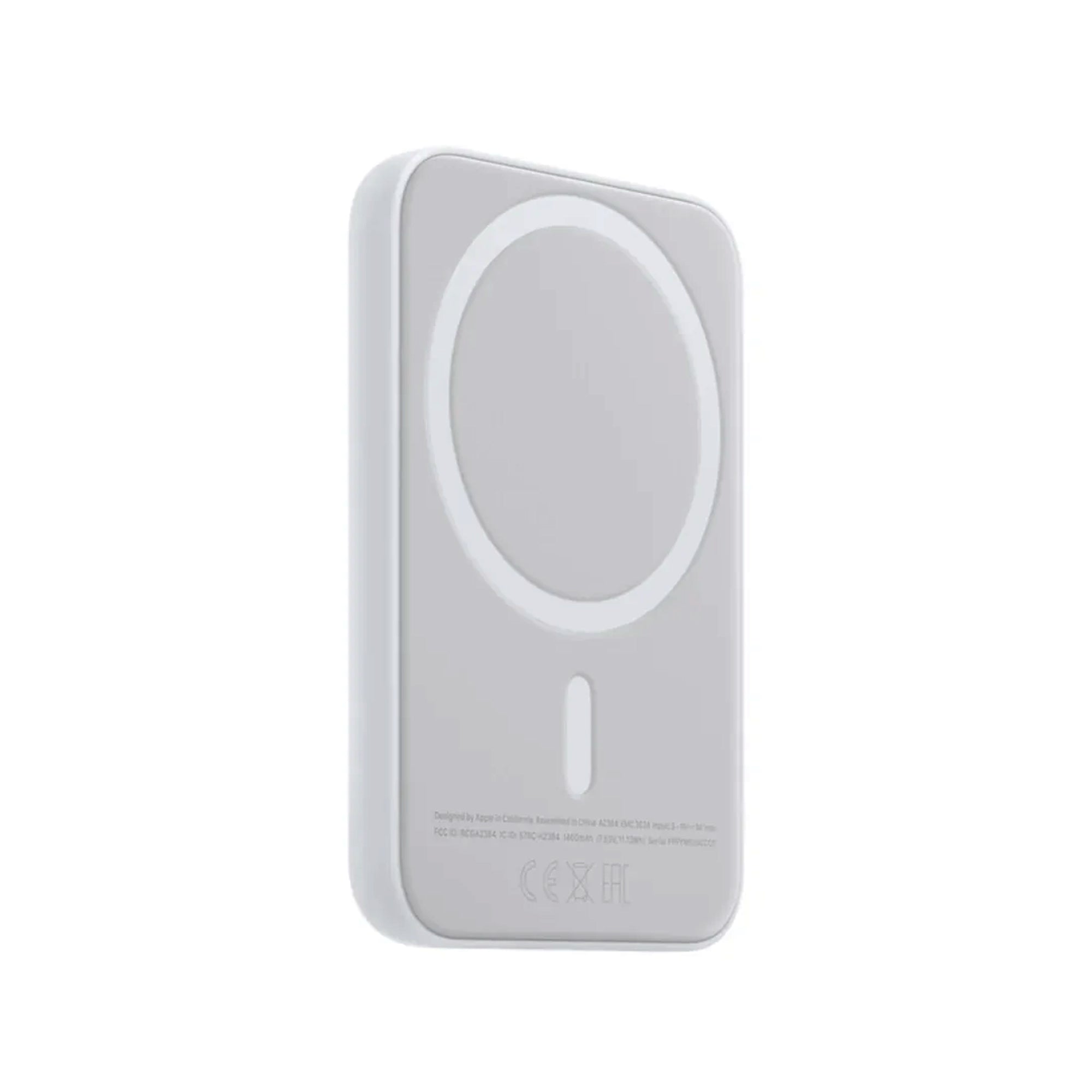 CTRL8 Magnetic Wireless 5000mAh Power Bank-FK with MagSafe-compatible design in white
