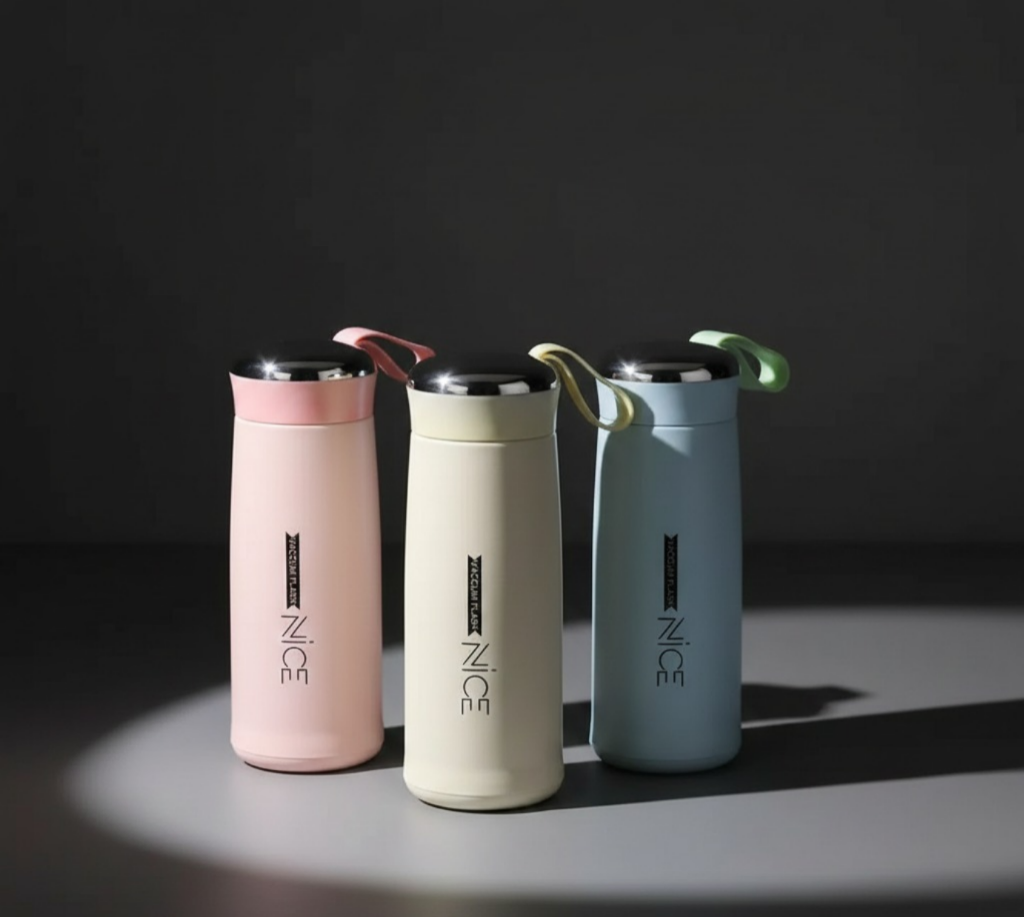 Leak-Proof Glass Water Bottle with Silicone Protective Sleeve-US