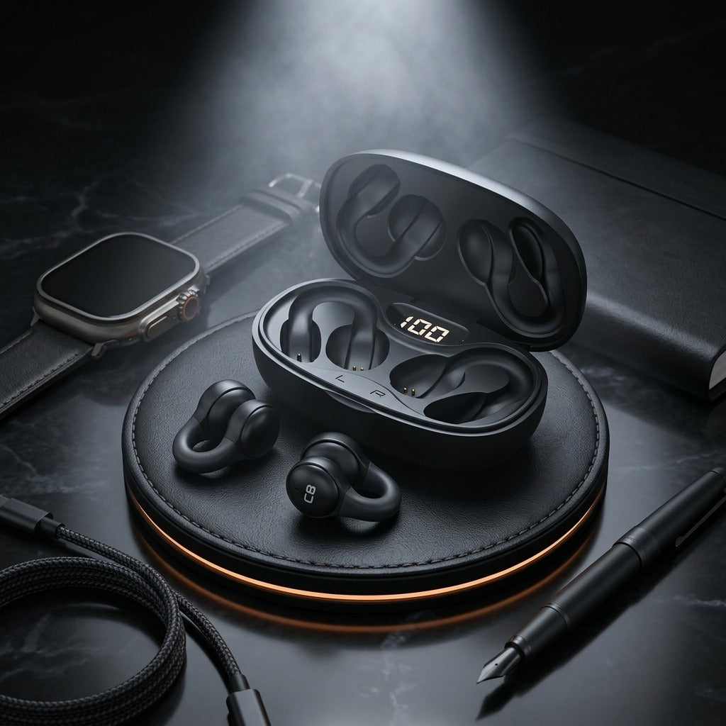 X58 Bone Conduction Wireless Open Ear Bluetooth Headphones -UQ